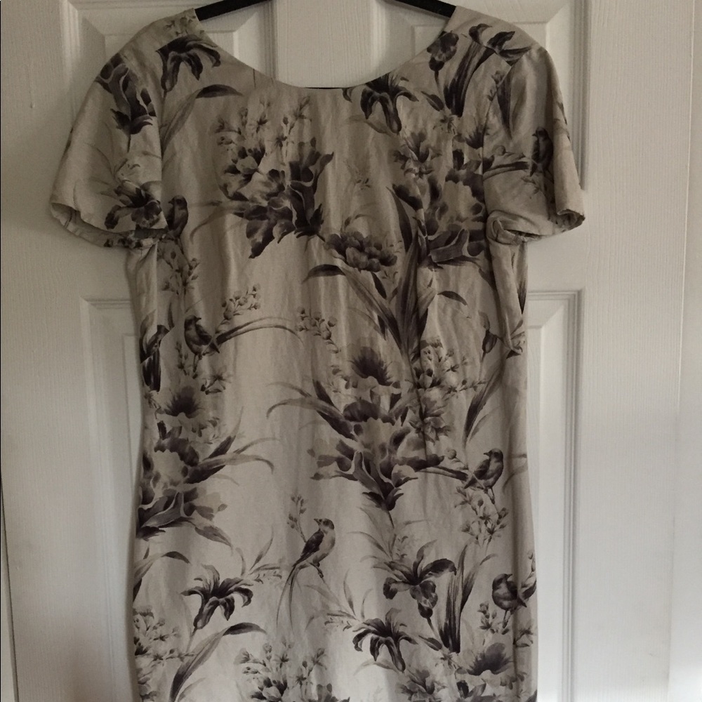 Ann Taylor Loft grey dress